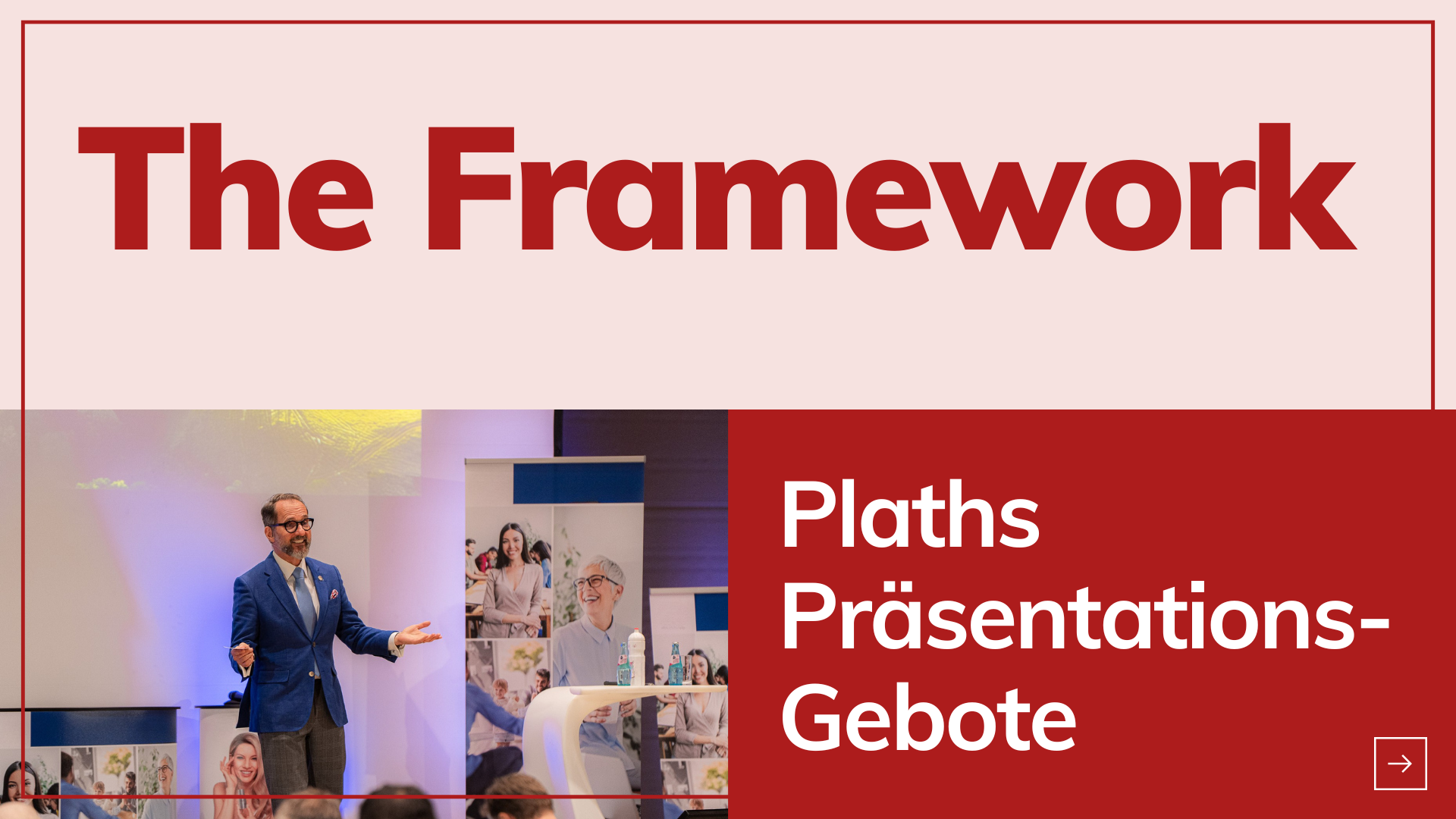 Framework Plaths Präsentations Gebote Titelbild zum Framework Plaths Präsentations Gebote